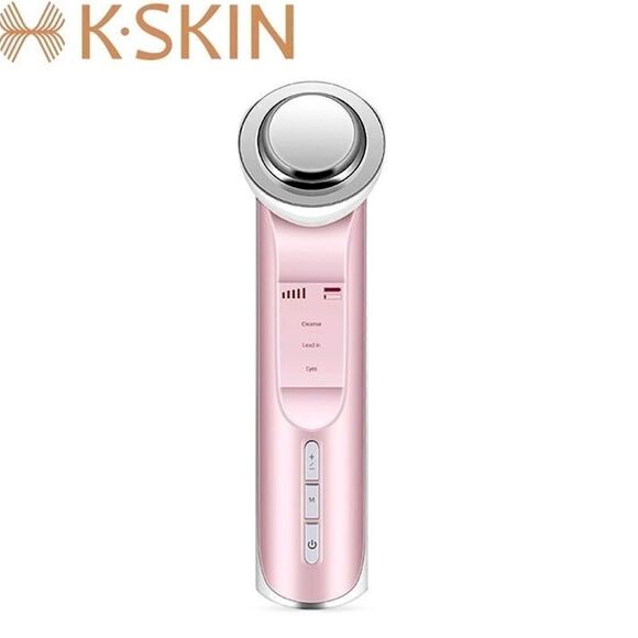 3 In 1 Facial Massager, Ion Beauty Face Cleansing Massager, Pink Color - Picture 1 of 9